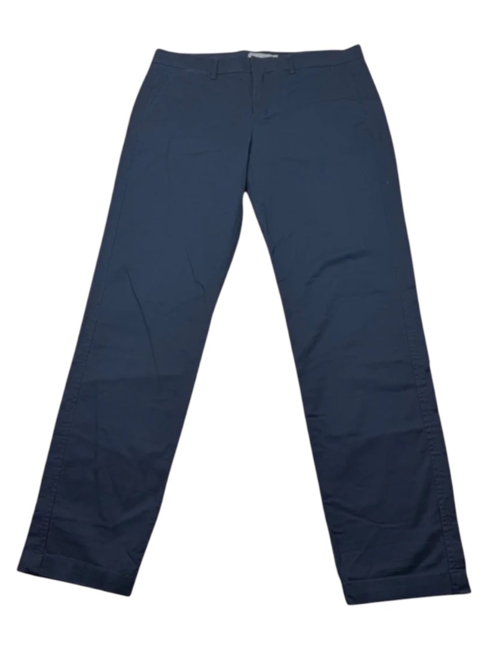 Vince Women's Tapered Boyfriend Chino Pants Navy Blue Size 8